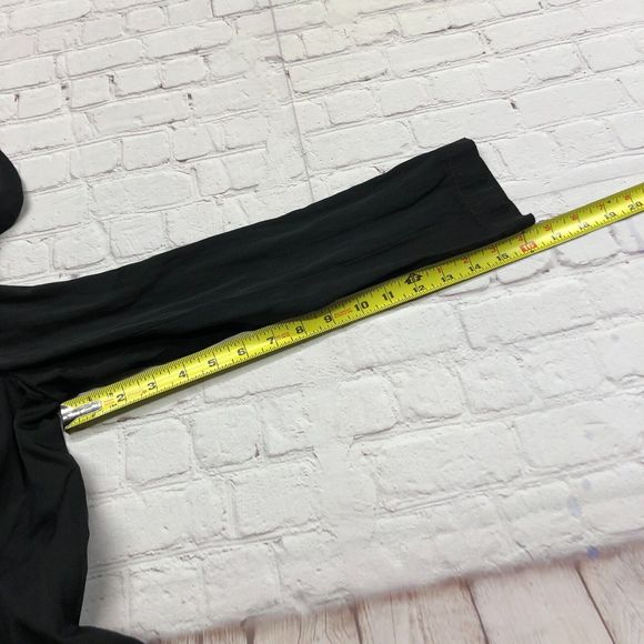 Mela Purdie Women Scarf Open Front Wrap Jacket Size 14 Large Black B199 -12 - Picture 5 of 13